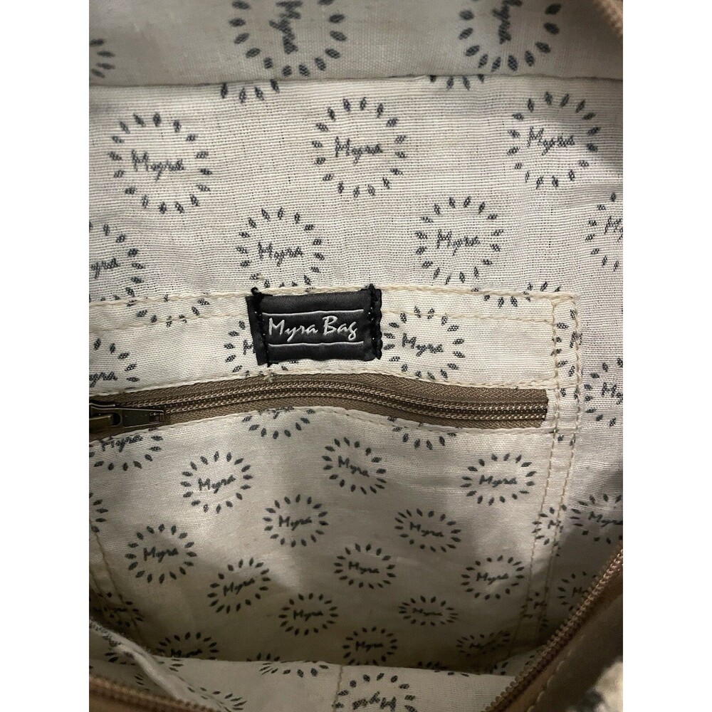 Cow Print Handbag Myra Bag leather Hairon Upcycled western Backpack Purse Bag - Picture 11 of 16
